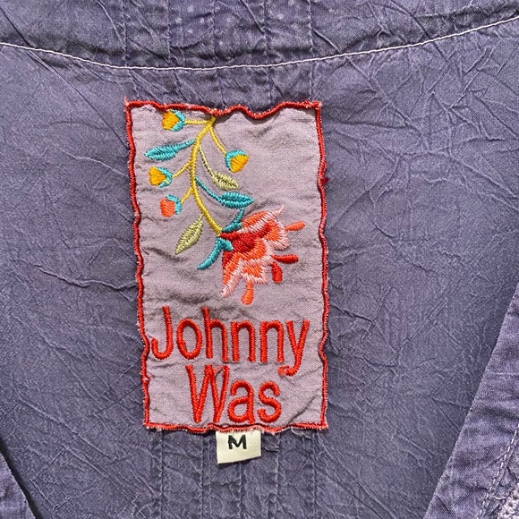 Johnny Was purple tunic super cute & comfortable - Picture 3 of 3
